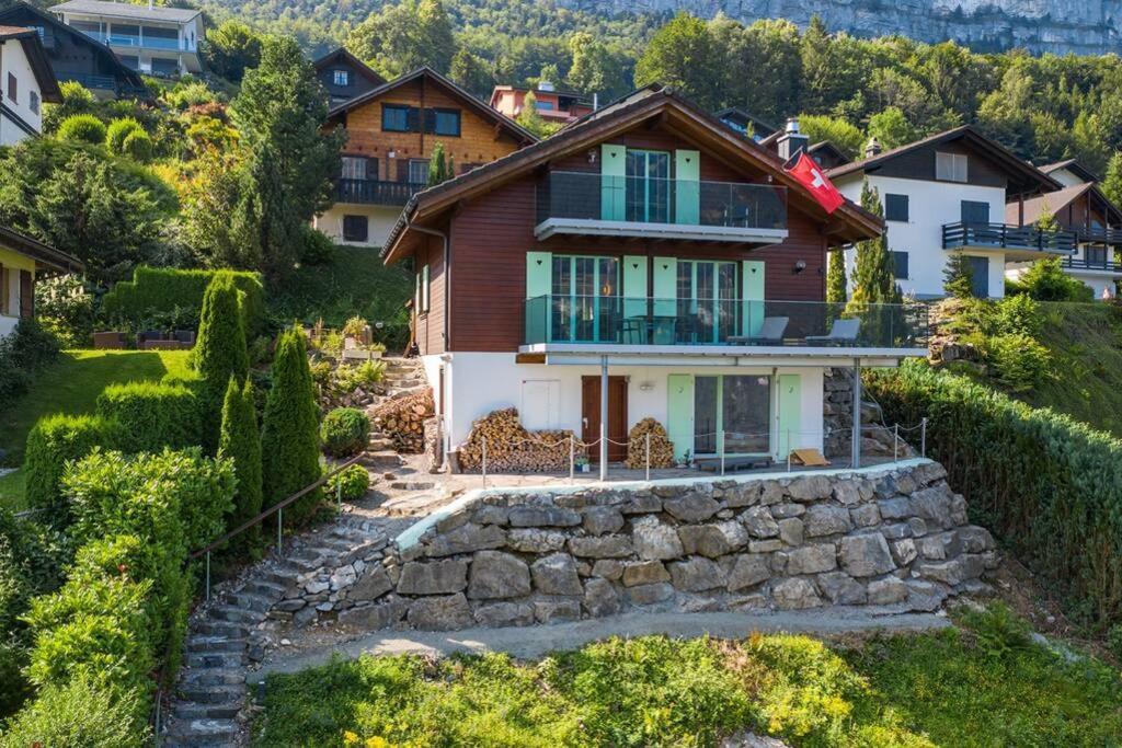 Exklusives Chalet Mit Traumhafter See- Und Bergsicht เซลิสแบร์ก ภายนอก รูปภาพ