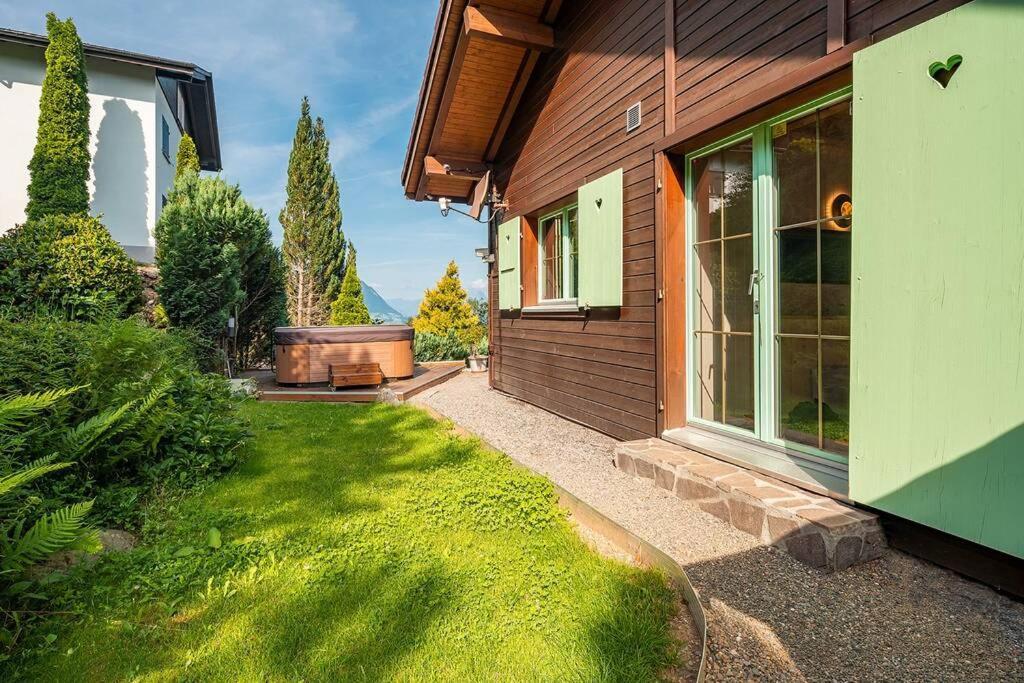 Exklusives Chalet Mit Traumhafter See- Und Bergsicht เซลิสแบร์ก ภายนอก รูปภาพ